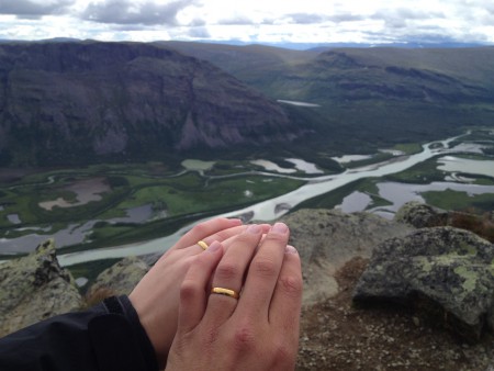 Storslagen utsikt över Rapadalen!